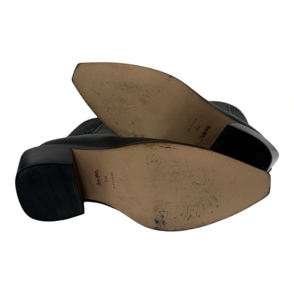 COACH

Prestyn  Leather Chelsea Ankle Boots size 6 B - Picture 11 of 15